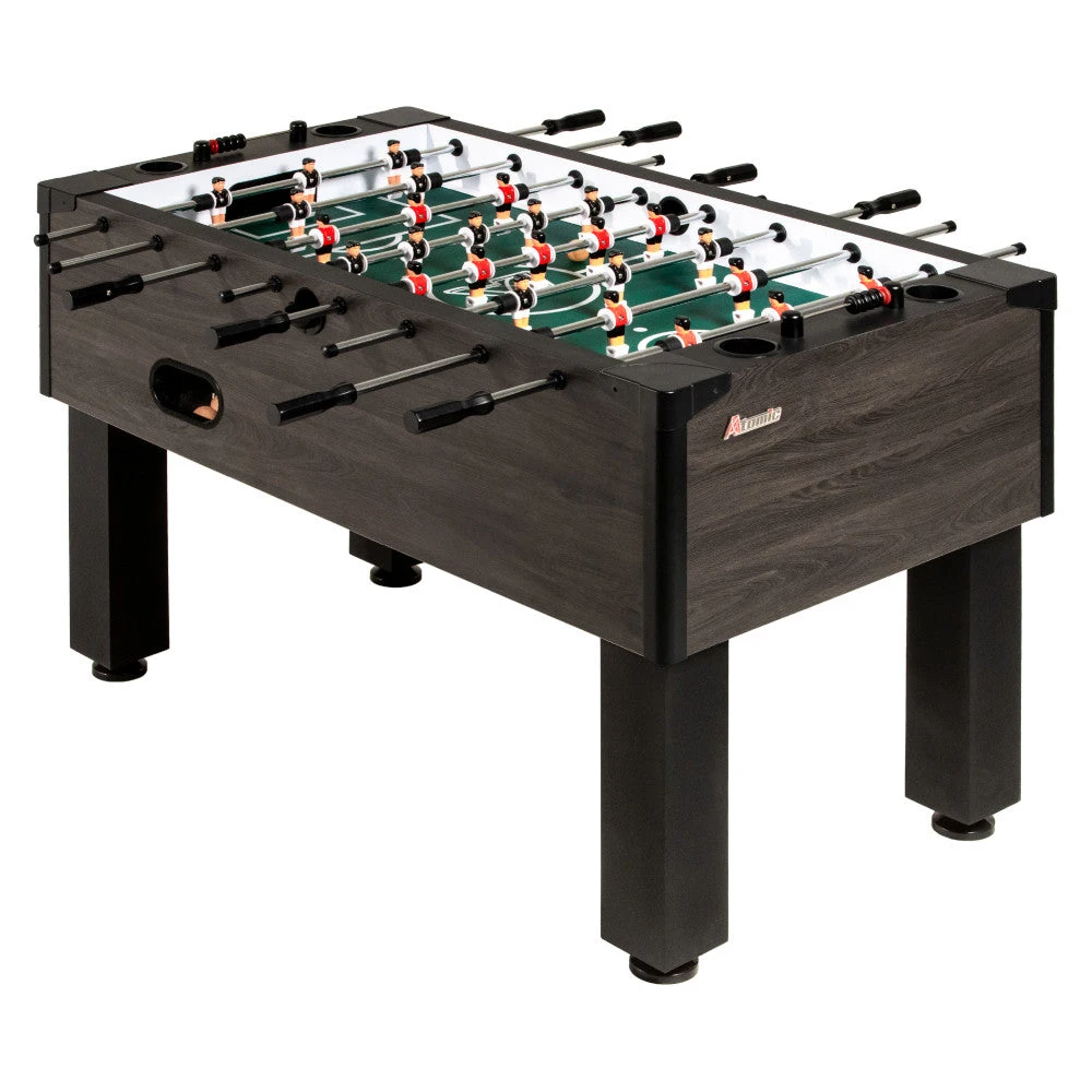 Atomic Gladiator 2 Grey foosball table with cup holders